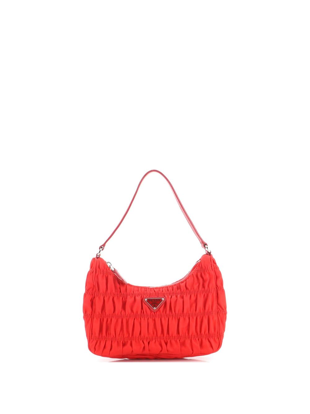 Prada Hobo Tessuto Gaufre With Saffiano #348305P12B